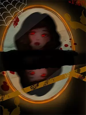 中元节男孩淡定灭火